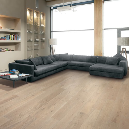 Modern living room flooring | AC Carpet Plus